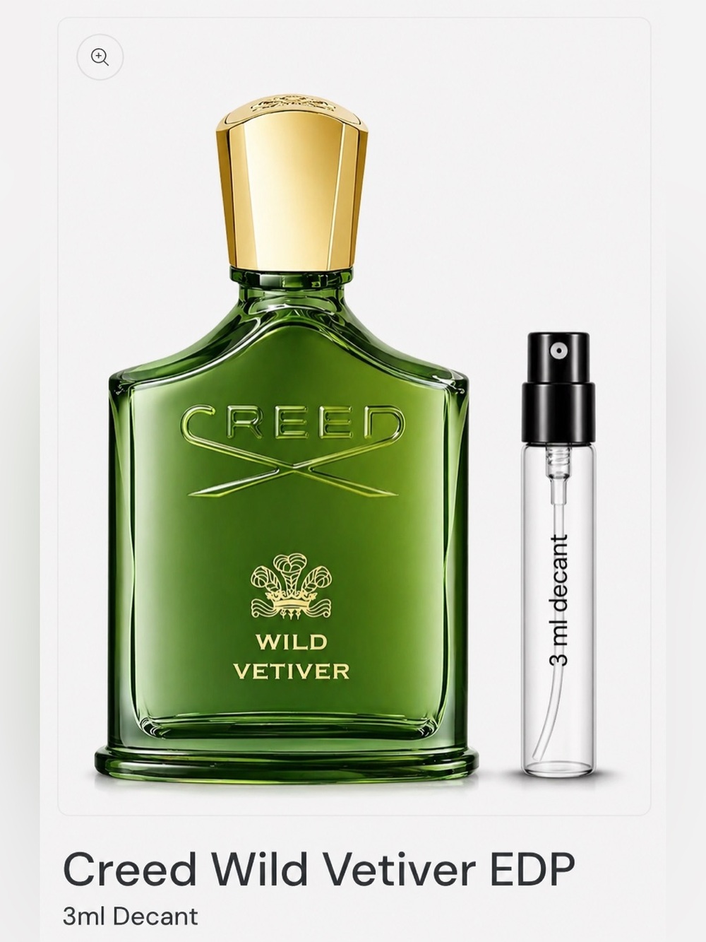 Creed Wild Vetiver EDP New release UNISEX see description!